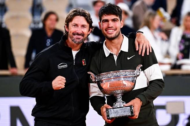 페레로 코치와 알카라스