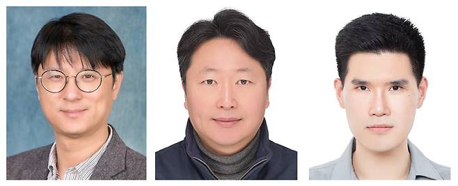 왼쪽부터 이재영 GIST 교수, 허강무 충남대학교 교수, 박세현 GIST 박사과정생.