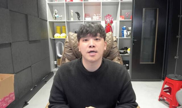 유튜버 오킹 방송 화면 캡처.