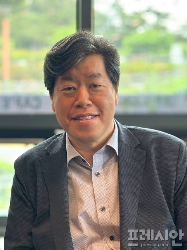 ▲ 김의승 한국여행엑스포 조직위원장. ⓒ 프레시안(김종우)