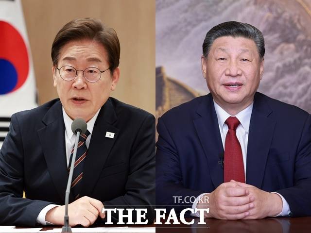 이재명 대통령이 10일 시진핑 중국 국가주석을 오는 11월 경주에서 열리는 아시아태평양경제협력체(APEC) 정상회의에 정식으로 초청했다. 이에 시 주석이 11년 만에 방한할지 관심이 모인다. /뉴시스