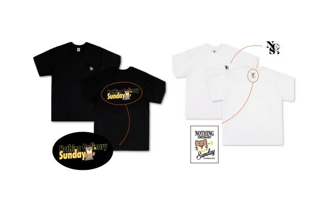 현대위아와 패션브랜드 NOS7이 협업해 현대위아 마스코트 '도담이'를 활용한 패션 아이템을 선보였다. 현대위아 제공