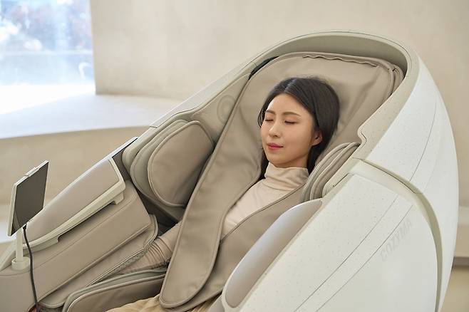 코지마 안마의자 '뉴에라'./제공=코지마