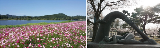 구드래 조각공원/사진=부여군청 홈페이지