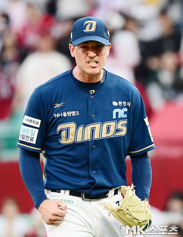 NC 라일리는 11일 고척 키움전에서 역투했다. 사진=김영구 기자