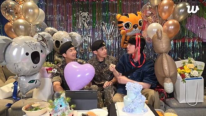 사진=방탄소년단 위버스 라이브 캡처