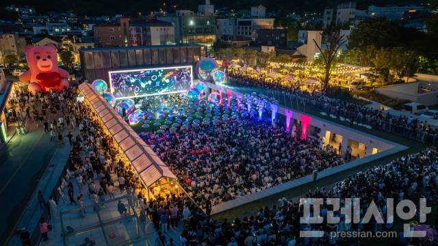 ▲원츠 순천 프로그램 야간 메인행사 '원츠쇼'ⓒ순천시