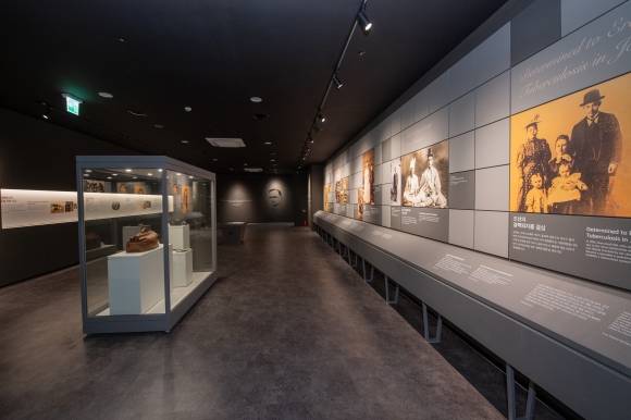 강원 고성 ‘화진포 셔우드 홀 문화공간’ 내부. 고성군 제공