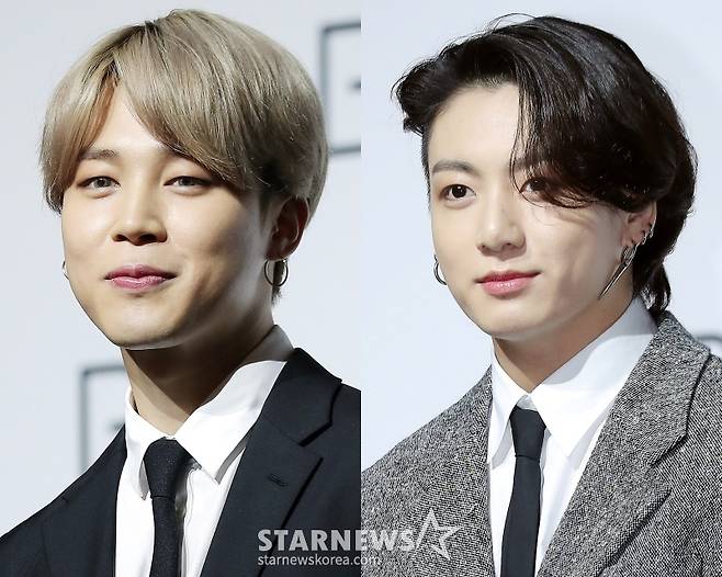 방탄소년단 지민, 정국 /사진=스타뉴스