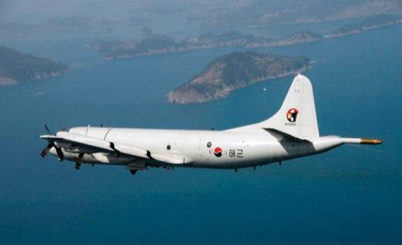 한국 해군 P-3C 해상초계기. 해군 제공