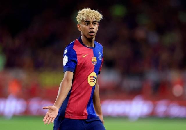 FC 바르셀로나에서 활약 중인 라민 야말. 사진=REUTERS=연합뉴스