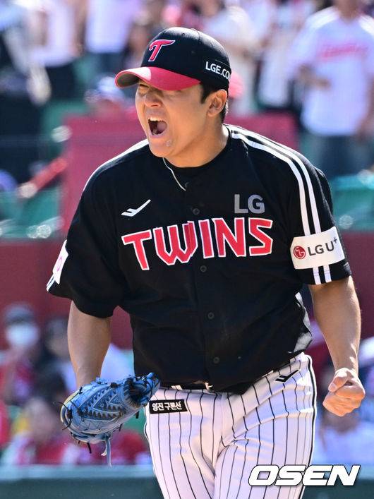 LG 트윈스 송승기. /OSEN DB
