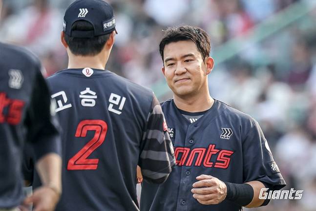 김민성. /사진=롯데 자이언츠