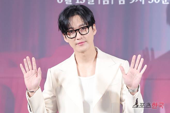 SBS 새 금토드라마 '우리영화' 제작발표회에 참석한 배우 남궁민. ⓒ이혜영 기자 lhy@hankooki.com