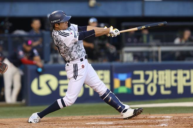 두산 베어스 김대한. 사진=두산 베어스 제공