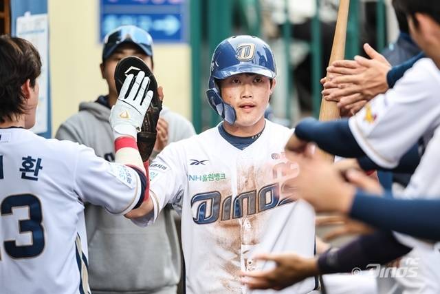 최정원은 빠르게 그라운드로 돌아올 수 있을까. 사진=NC 제공