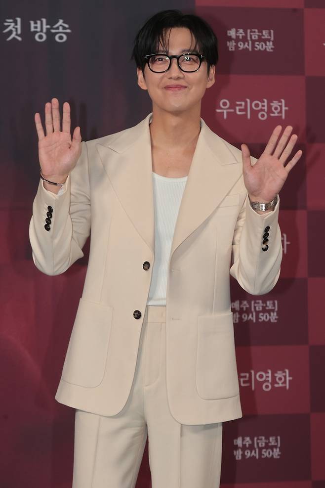 드라마 '우리 영화' 제작발표회 당시 배우 남궁민 모습. 연합뉴스