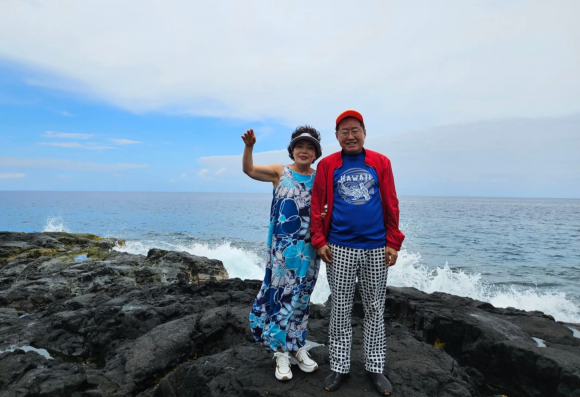 홍준표 전 대구시장 부부. 페이스북