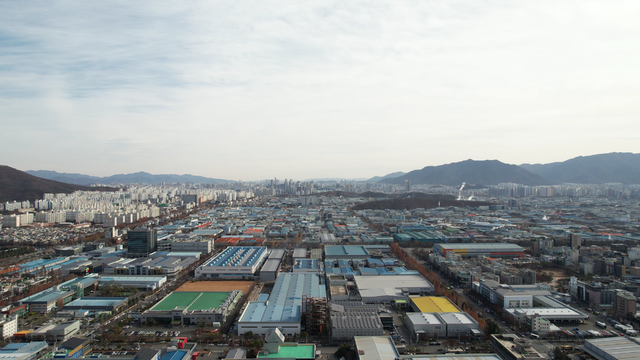 대구성서산업단지 전경.