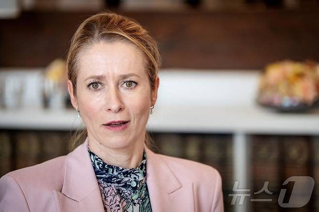 카야 칼라스 유럽연합(EU) 외교안보 고위대표/2025.5.13 ⓒ 로이터=뉴스1