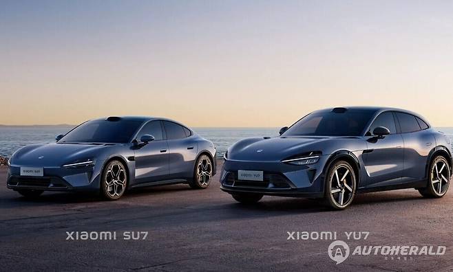 샤오미 SU7, YU7 순수전기차(샤오미)