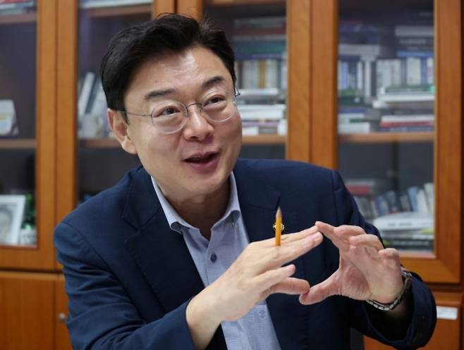 김성원 국민의힘 원내대표 후보 인터뷰 /사진=의원실 제공