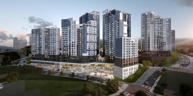 봉천 제14구역 조감도