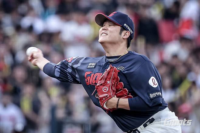 ▲ 올 시즌 1군 세 차례 등판에 머물고 있는 한현희 ⓒ롯데자이언츠