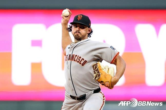 샌프란시스코 시절 조던 힉스. /AFPBBNews=뉴스1