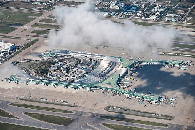인천공항 제2여객터미널 전경. 인천국제공항공사 제공