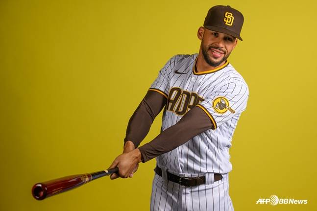 2022시즌 샌디에이고 유니폼을 입은 리바라토의 모습. /AFPBBNews=뉴스1