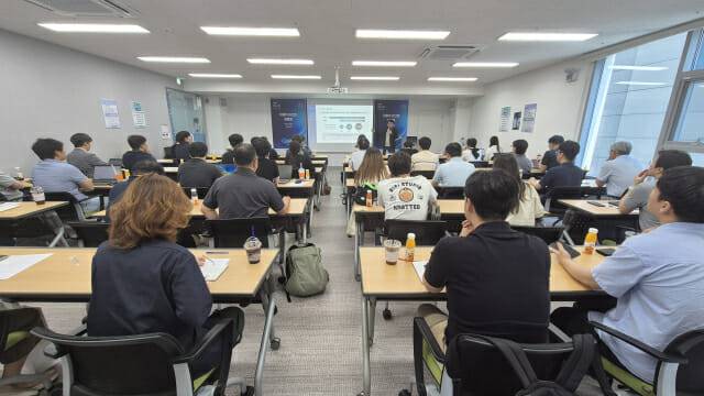 자동차 테크맵 설명회 현장 (사진=NIPA)