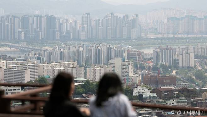 사진은 이날 서울시내 아파트의 모습. /사진=뉴스1