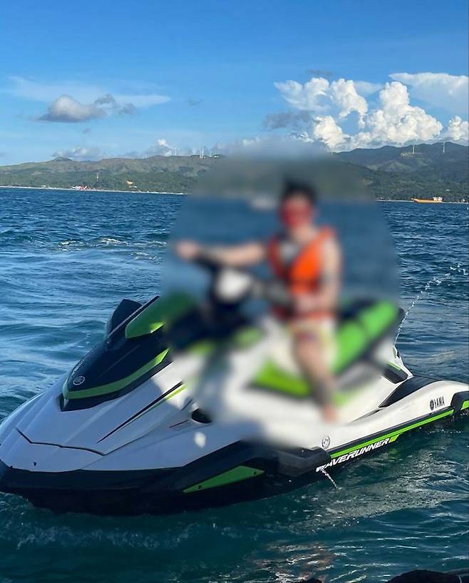 성매수남 정보 공개를 통해 벌어들인 범죄 수익으로 호화 생활을 하는 모습. (사진=경기남부경찰청 제공) *재판매 및 DB 금지