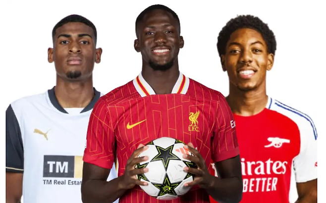 레알 마드리드가 이적료가 들지 않는 FA 선수들을 물색하고 있다. 모스케라, 코나테, 마일스-스켈리(왼쪽부터)를 2026~2027시즌 영입하고자 벌써부터 관심을 표명하고 있다. 사진출처│마르카 홈페이지