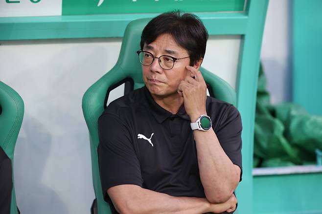 대전 하나시티즌 황선홍 감독. 프로축구연맹 제공
