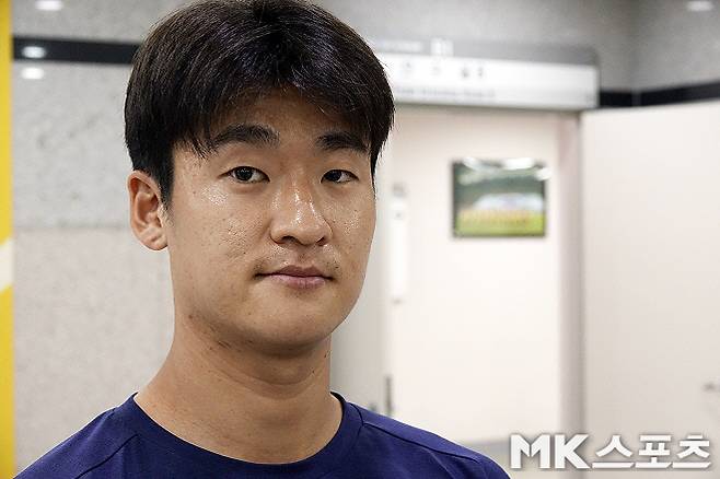 강원 FC 스트라이커 이상헌. 사진=이근승 기자