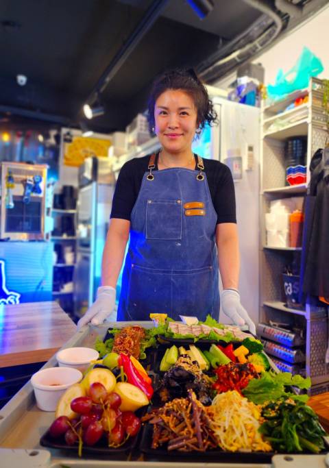 보그호프 최상희 대표는 집에서 식구들이 먹는 음식과 똑같은 음식을 준비한다.