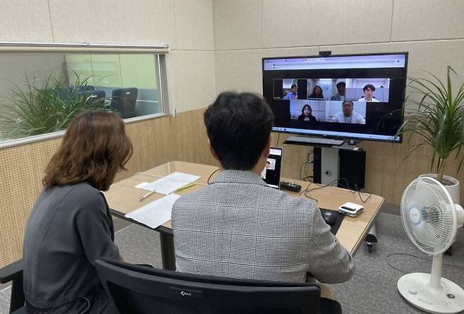 대구제대군인지원센터가 제대군인 채용 활성화를 위한 '기업 인사담당자 간담회'를 개최하고 있다. 대구제대군인지원센터 제공