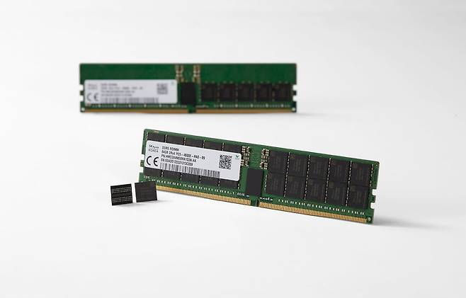 SK하이닉스 DDR5 D램. 사진=SK하이닉스 제공