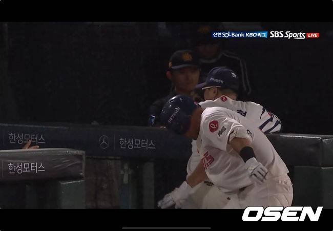 티빙 중계방송 화면 캡처