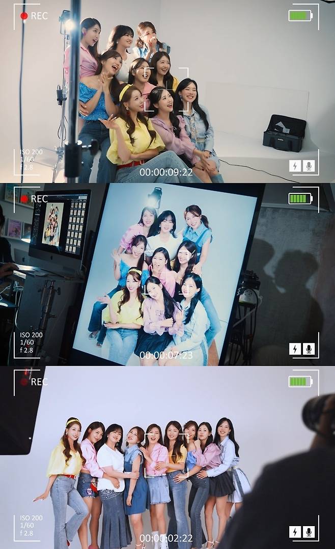 ‘첫정’ 프로필 촬영 스케치 영상 캡처