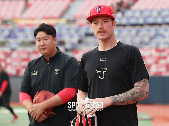 ▲ 올러의 슬러브는 네일의 스위퍼에 필적하는 리그 최고의 마구 중 하나로 인정받고 있다 ⓒ곽혜미 기자