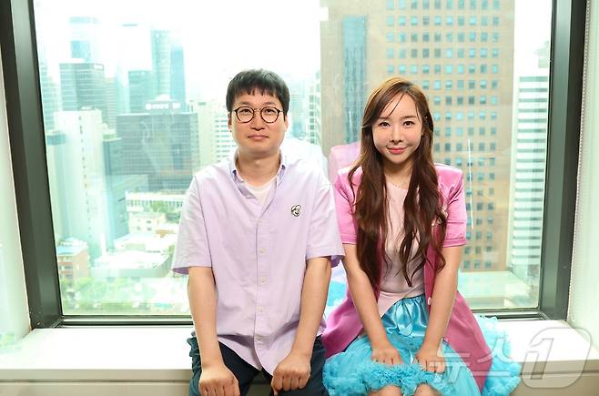 조현민(왼쪽) 최설아 부부 / 뉴스1 ⓒ News1 권현진 기자