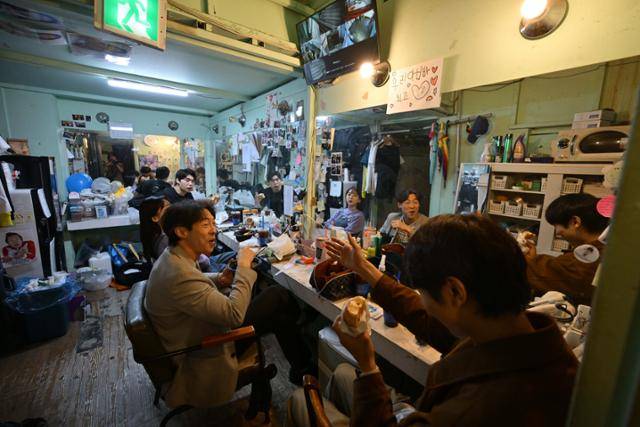 11일 서울 종로구 서연아트홀에서 열린 연극 공연 및 비하인드.