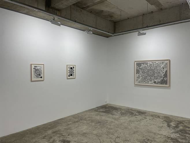 이수현 작가 개인전 '별빛처럼 찬란하고 우아한'展 이 갤러리 팔조 대구에서 열리고 있다.<갤러리 팔조 대구 제공>