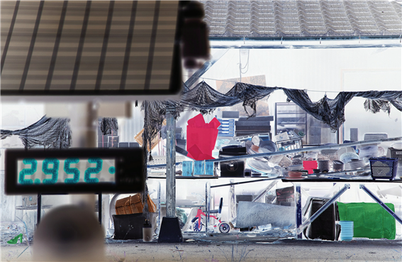 Takami Abe(JAPAN) /Home I cannot return to/ 45.5×70cm/ Giclée print on matt paper/ 2025