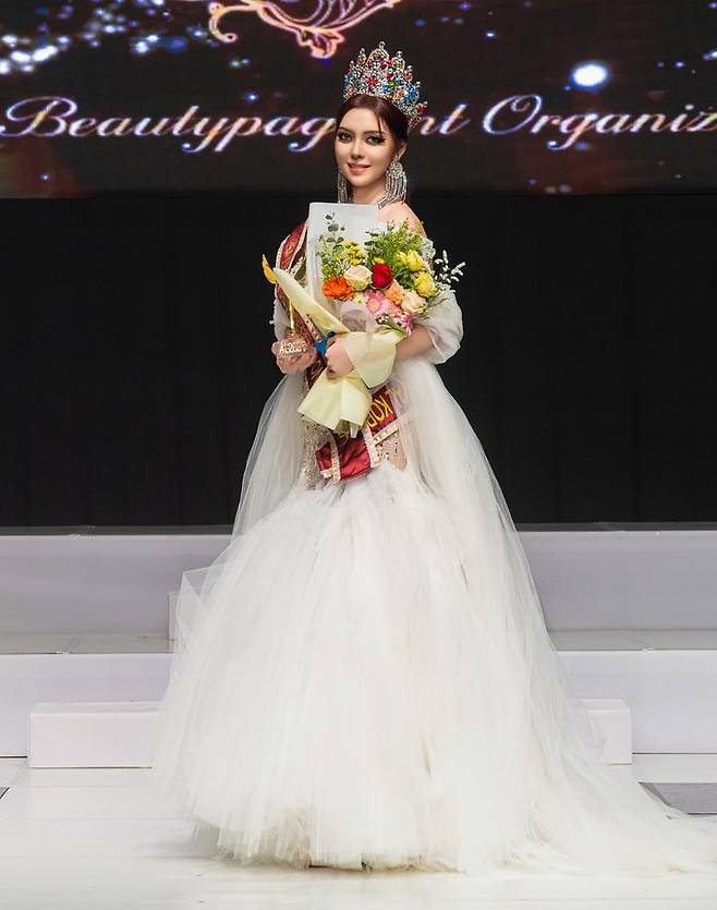 '미스 인터내셔널' 한국 대표인 '미스 인터내셔널 코리아' 위너 김지후씨 (사진=KBO) *재판매 및 DB 금지