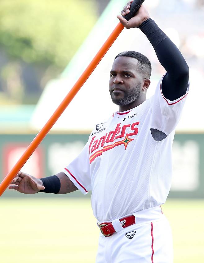 SSG 랜더스 외국인 타자 기예르모 에레디아. /사진=SSG 랜더스 제공