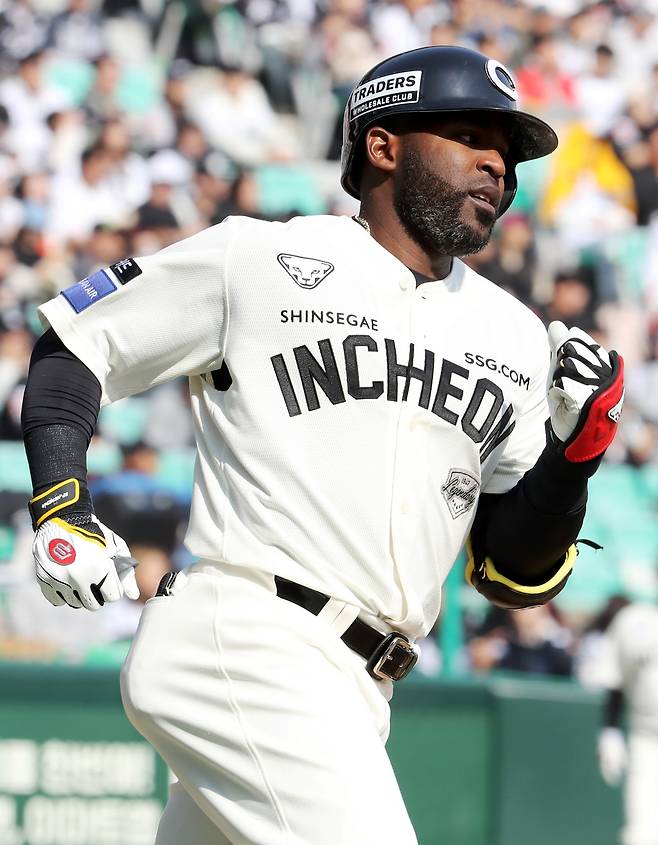 SSG 랜더스 외국인 타자 기예르모 에레디아. /사진=SSG 랜더스 제공